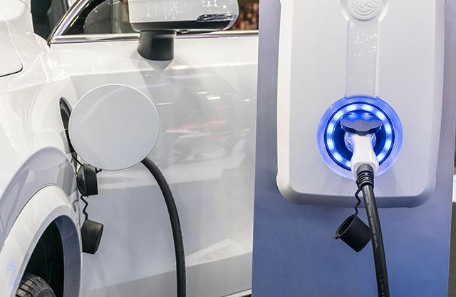 Borne de recharge électrique